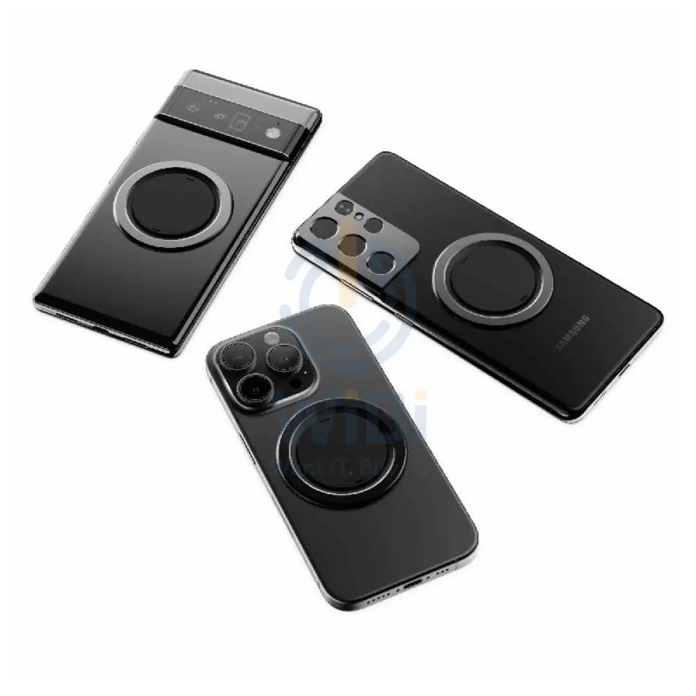 Ohsnap 4 Luxe Grip Snap - Obsidian Black Accessories > Mobiles & Tablets > Mobiles > Grips