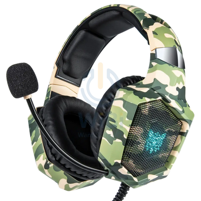 ONIKUMA K8 Gaming Headset ARMY With RGB Light Accessories > Audio > Headphones > Gaming Zone
