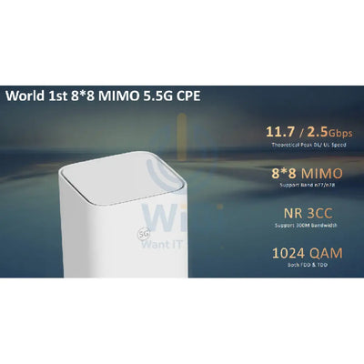 Huawei 5.5G Router CPE Pro 6 Locked - Wireless / White Networking Products > Mobile Hotspot