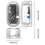 ORICO 3.5 inch Transparent USB3.0 Hard Drive Dock - Transparent Accessories > Other Laptop Accessories