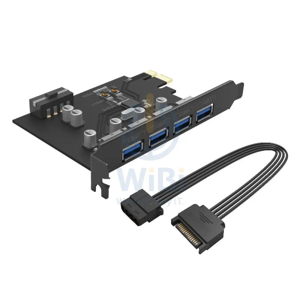 ORICO 4 Port USB3.0 PCI-E Expansion Card Accessories > Other Peripherals