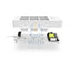 ORICO 6 Ac Outlet Surge Protector With 5 USB Charging Port - White Accessories > Power > Power Protection > Surge