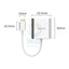 ORICO DP TO DUAL DP 4K - 15cm / Dispalyport / USB - Silver Accessories > Other Peripherals