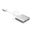 ORICO DP TO DUAL DP 4K - 15cm / Dispalyport / USB - Silver Accessories > Other Peripherals