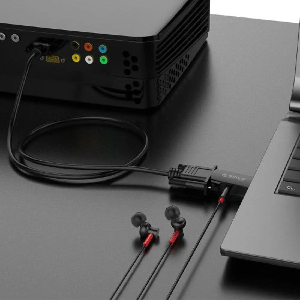 ORICO HDMI to VGA Adapter - Black Accessories > Cables & Converters > Cables