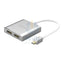 ORICO Mini DP to Dual DP M/F HD Adapter - Silver Accessories > Cables & Converters > Cables