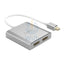 ORICO Mini DP to Dual DP M/F HD Adapter - Silver Accessories > Cables & Converters > Cables