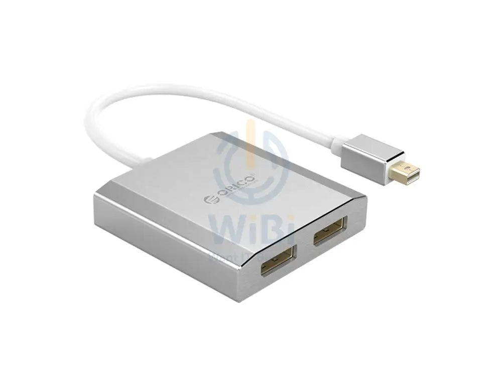 ORICO Mini DP to Dual DP M/F HD Adapter - Silver Accessories > Cables & Converters > Cables