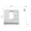 ORICO Phone/Tablet Holder - White Accessories > Mobiles & Tablets > Mobiles > Mobile Holder / Stands