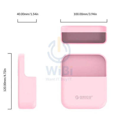 ORICO SG-W1 Wall-mount Silicone Storage Box - Pink Accessories > Smart Devices