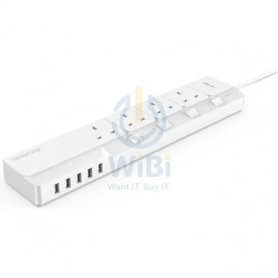 ORICO Surge Protector With 5 USB Ports - White Accessories > Power > Power Protection > Surge Protector