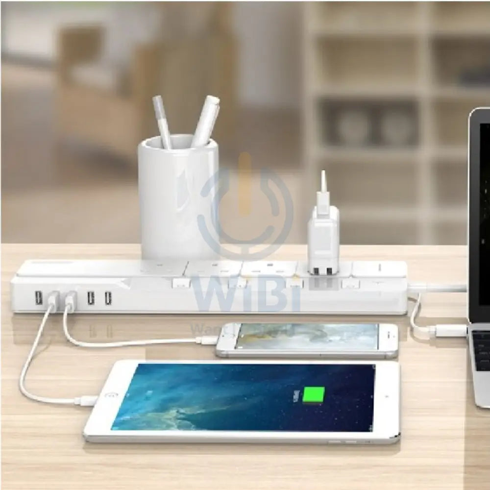 ORICO Surge Protector With 5 USB Ports - White Accessories > Power > Power Protection > Surge Protector