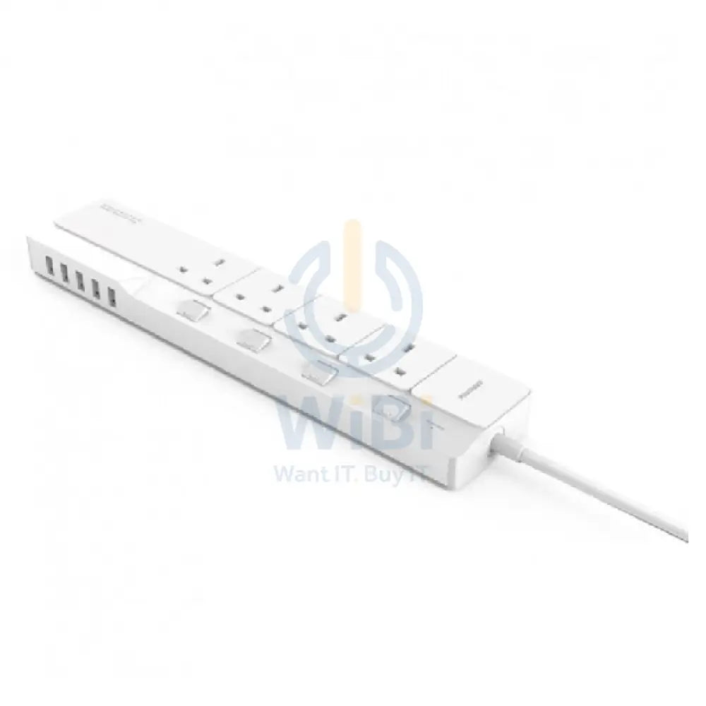 ORICO Surge Protector With 5 USB Ports - White Accessories > Power > Power Protection > Surge Protector