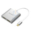 ORICO Type-C to Display Port & HDMI Adapter - Silver Accessories > Cables & Converters > Cables