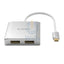 ORICO Type-C to Dual Display Port Adapter - Silver Accessories > Other Peripherals