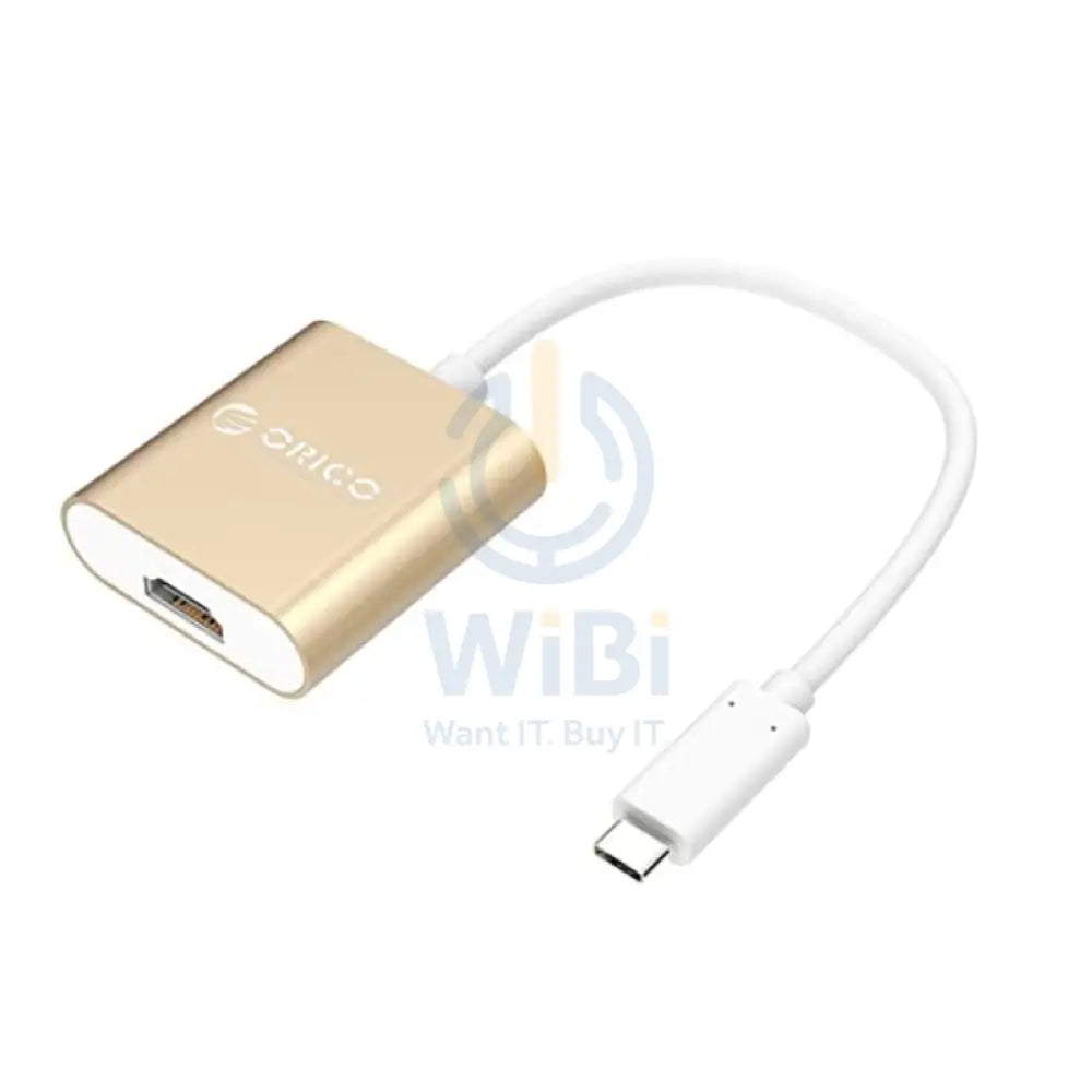 ORICO Type-C to HDMI Adapter - Gold Accessories > Other Peripherals
