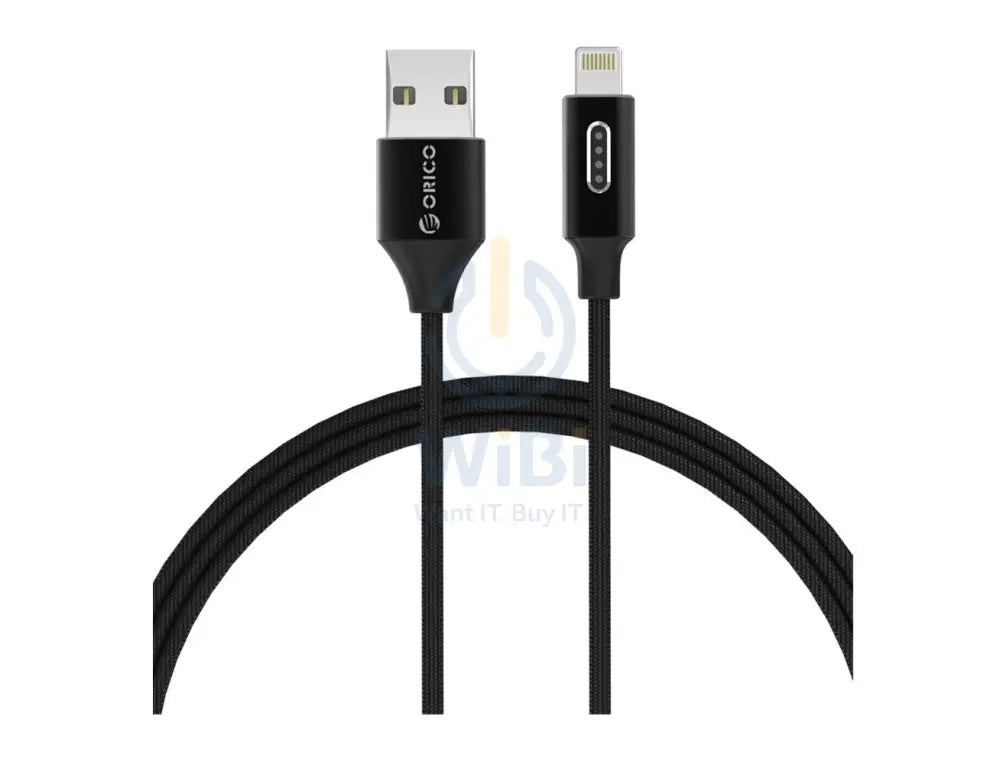 ORICO USB to Lightning Cable - 1 Meter / Black Accessories > Cables & Converters > Cables