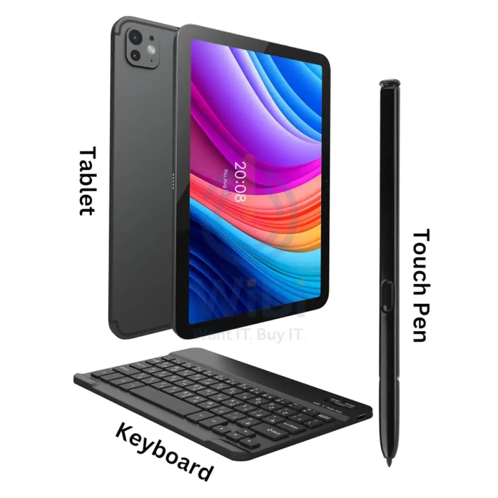 Oteeto Tab 15 Tablet / 10.1’’ / 8GB / 512GB / 5G / Grey Mobiles & Tablets > Tablets