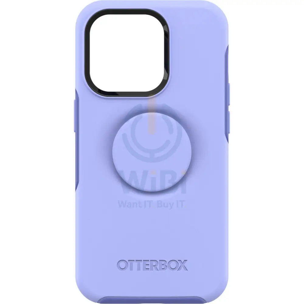 Otter + Pop iPhone 14 Pro Symmetry Case - Purple Accessories > Mobiles & Tablets