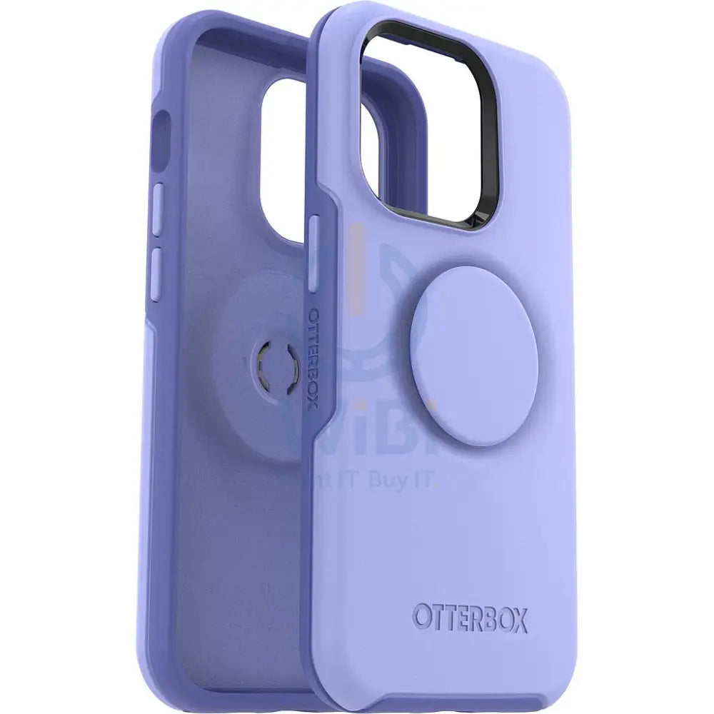 Otter + Pop iPhone 14 Pro Symmetry Case - Purple Accessories > Mobiles & Tablets