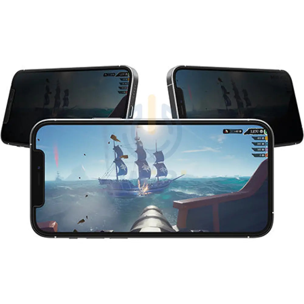 OtterBox iPhone 12 / iPhone 12 Pro Gaming Horizontal Privacy Guard - Glass Screen Protector - Clear Accessories >