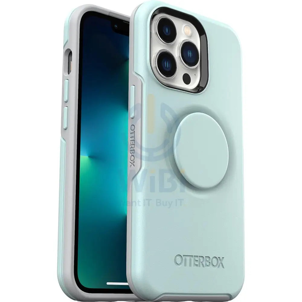 OtterBox iPhone 13 Pro Otter + Pop Symmetry Case - Blue Accessories > Mobiles & Tablets > Mobiles > Screen Protectors &