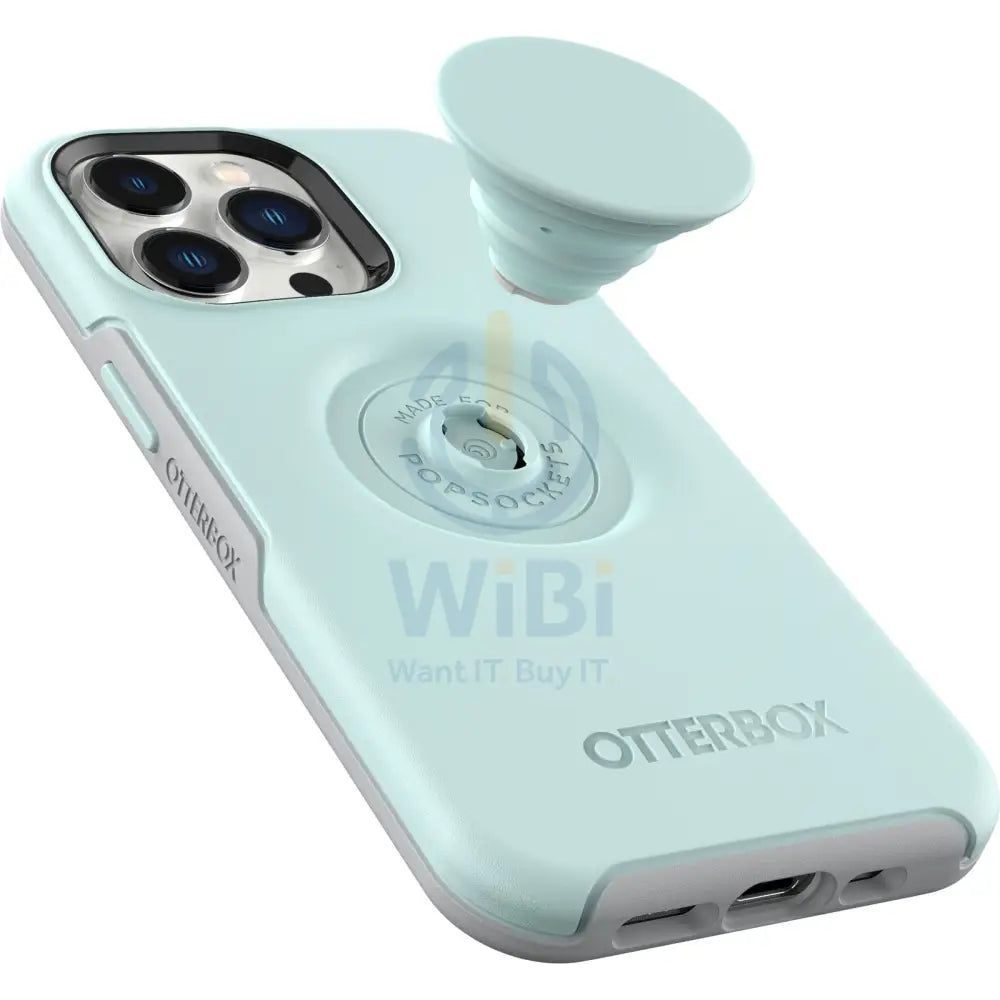 OtterBox iPhone 13 Pro Otter + Pop Symmetry Case - Blue Accessories > Mobiles & Tablets > Mobiles > Screen Protectors &