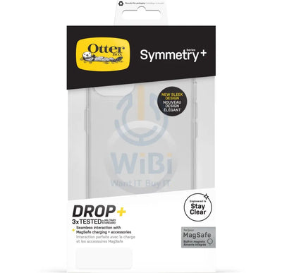 OtterBox iPhone 14 Plus Symmetry Plus MagSafe Clear Case - Clear Accessories > Mobiles & Tablets