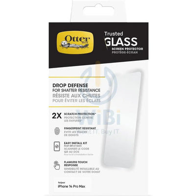 OtterBox ايفون  برو ماكس زجاج الموثوق فيه زجاج  شفاف اكسسوارات  هواتف  تابلت  هواتف  شاشة والأغطية