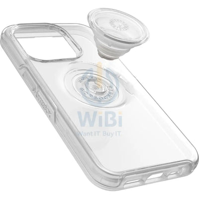 OtterBox iPhone 14 Pro Otter + Pop Symmetry Clear Case - Clear Accessories > Mobiles & Tablets