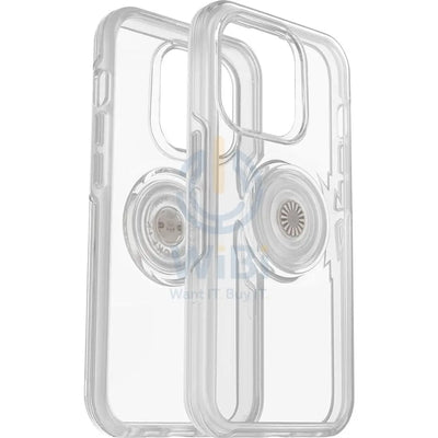 OtterBox iPhone 14 Pro Otter + Pop Symmetry Clear Case - Clear Accessories > Mobiles & Tablets