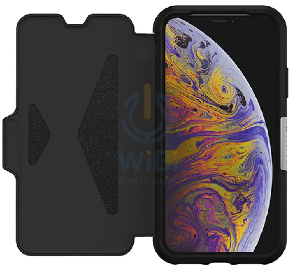 OtterBox ايفون Strada Folio حافظة  أسود اكسسوارات  هواتف  تابلت