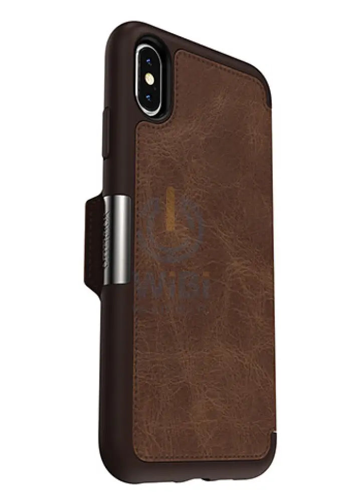 OtterBox iPhone XS Max Strada Folio Case - Espresso Brown Accessories > Mobiles & Tablets