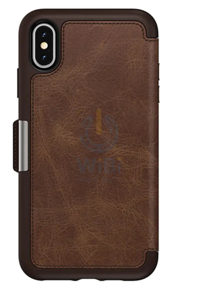 OtterBox iPhone XS Max Strada Folio Case - Espresso Brown Accessories > Mobiles & Tablets