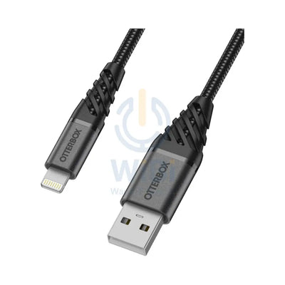 OtterBox Lightning To USB-A Premium Cable - Lightning / USB-A / 2 Meters / Black