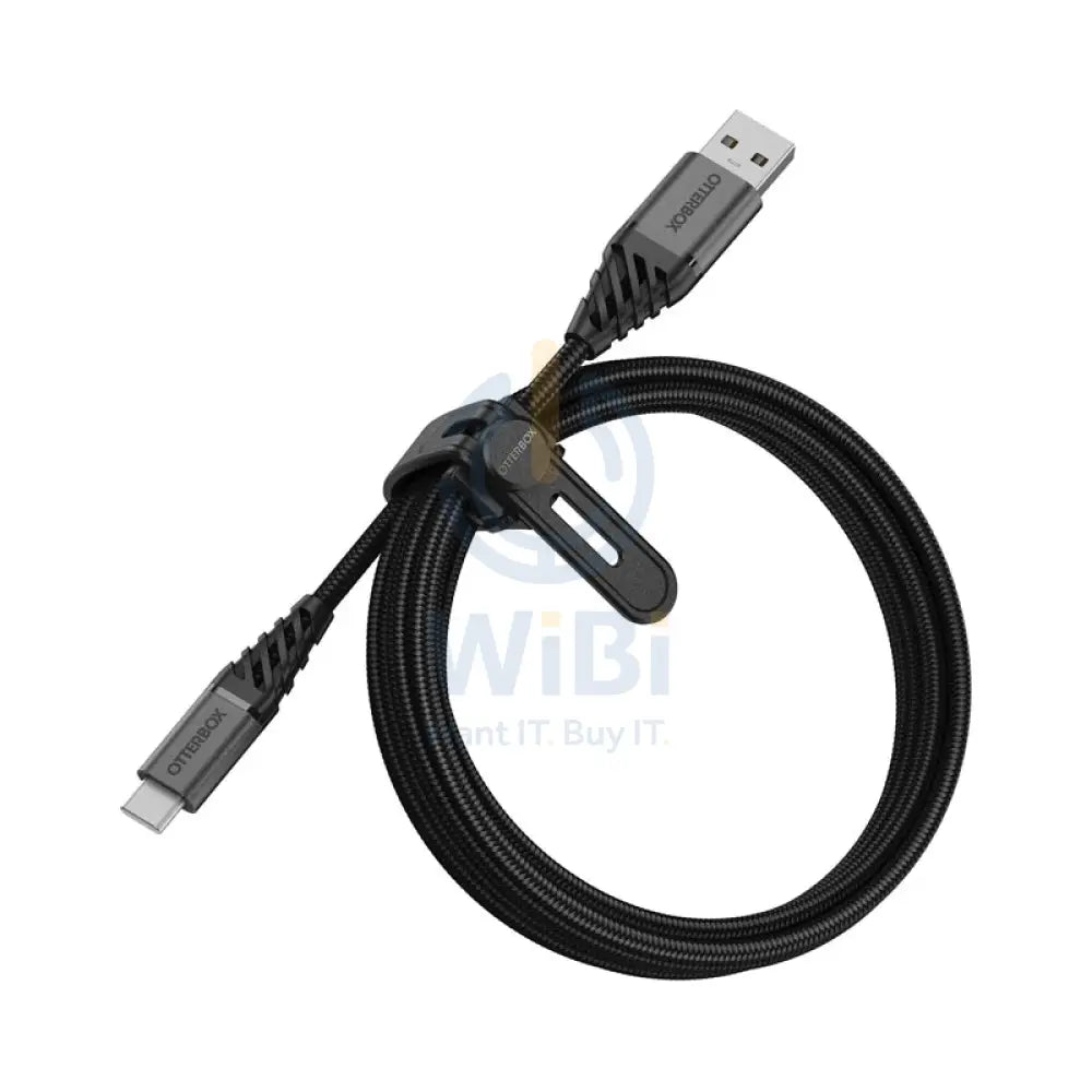 OtterBox Premium USB-C To USB-A Cable - USB-C / USB-A / 2 Meters / Black