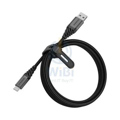 OtterBox Premium USB-C To USB-A Cable - USB-C / USB-A / 2 Meters / Black
