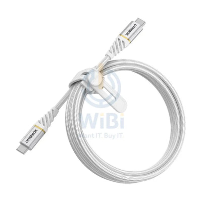 OtterBox Premium USB-C To USB-C Fast Charge Cable - USB-C / USB-C / 3 Meters / White