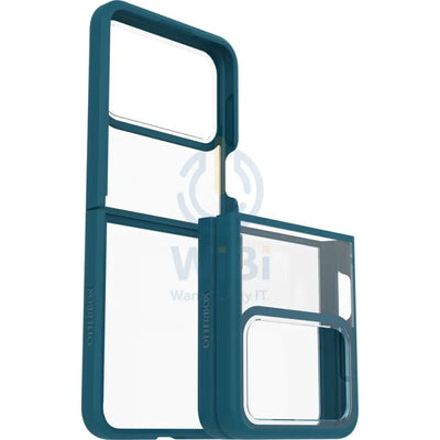 OtterBox Samsung Galaxy Z Flip 4 Thin Flex Case - Clear Blue Accessories > Mobiles & Tablets > Mobiles > Screen