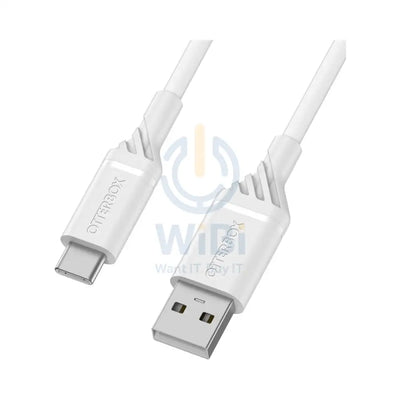 OtterBox Standard USB-A To USB-C Cable - USB-A / USB-C / 1 Meter / White
