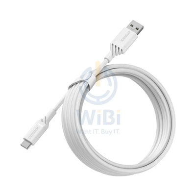 OtterBox Standard USB-A To USB-C Cable - USB-A / USB-C / 3 Meters / White
