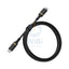 OtterBox Standard USB-C To USB-C Fast Charge Cable - USB-C / USB-C / 1 Meter / Black