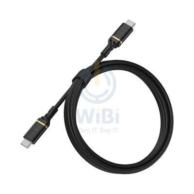 OtterBox Standard USB-C To USB-C Fast Charge Cable - USB-C / USB-C / 1 Meter / Black