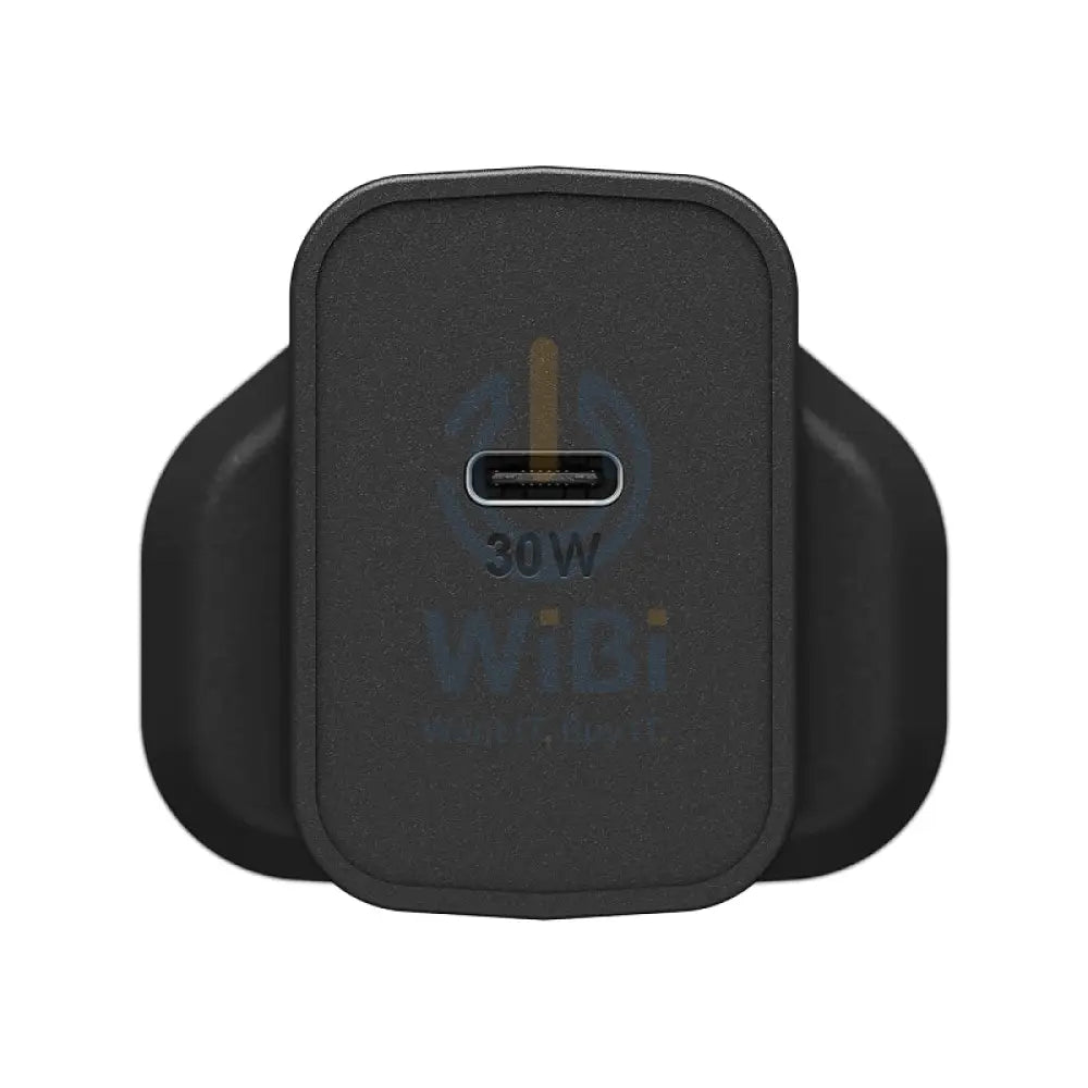 OtterBox UK Wall Charger 30W GaN - 1x USB-C 30W USB-PD - Black Accessories > Power Adapters