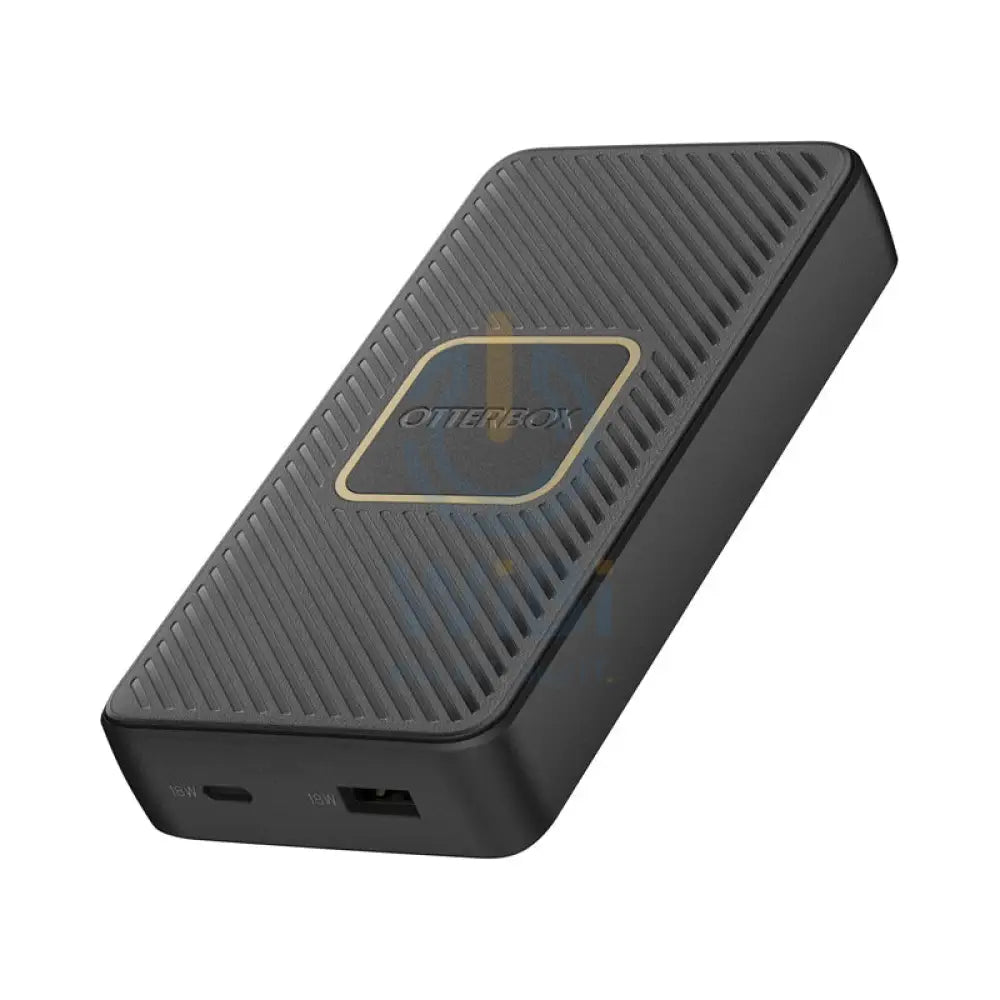 طاقة  لاسلكي  OtterBoxطاقة - 10,000 مللي أمبير / 18 واط / لاسلكي  Qi بقدرة 10 واط لاسلكي  أسود
