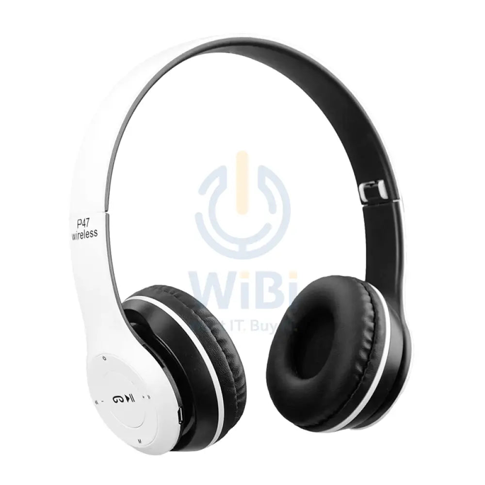 P47 Wireless Headphone - Bluetooth 4.2 / Wireless / White Accessories > Audio > Headphones