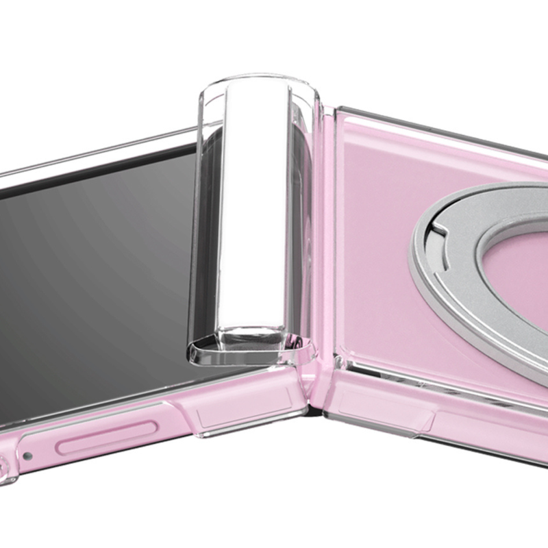 Araree Duple 360 Magsafe Stand Cover For Samsung Galaxy Z Flip 8 - Clear