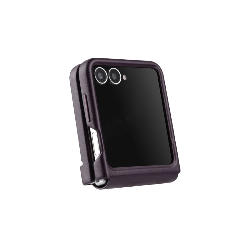 Melkco Origin Series PU Leather Regal Snap Pro Case - Samsung Galaxy Flip 6 / Dark Purple