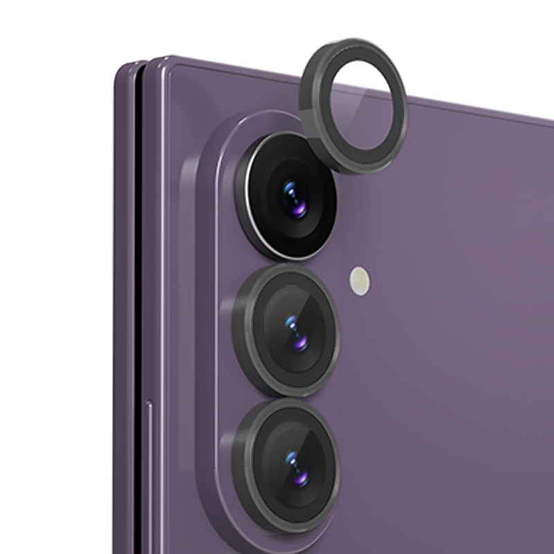 Araree Core Camera Metal Ring Camera Protector For Samsung Galaxy Z Fold 8 Ultra - Clear