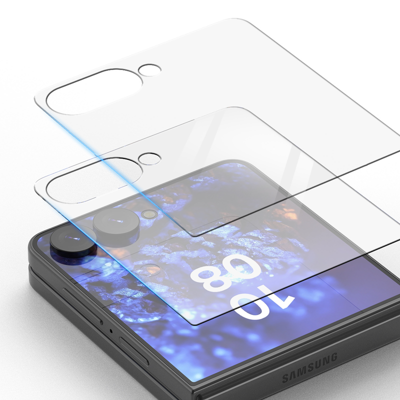 Araree Core Glass Screen Protector For Samsung Galaxy Z Flip 8 - Clear / Pack Of 2